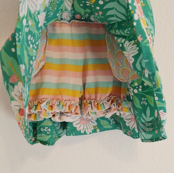 Wildflowers 6 Skort Skirt Pockets Rainbows Floral - Picture 4 of 6